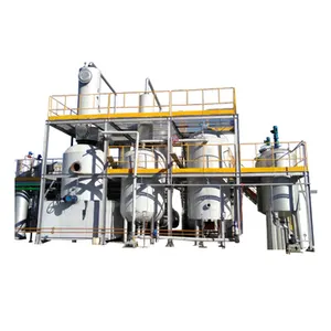 Mini attrezzature usate per la distillazione di olio di riciclaggio alla raffineria di gasolio
