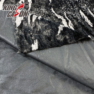 Tissu en fourrure de <span class=keywords><strong>lapin</strong></span> imprimé Kingcason, couleur personnalisée, 100% polyester, doux pour la peau, confortable, largement utilisé pour les vêtements en <span class=keywords><strong>hiver</strong></span> - Product Image 6
