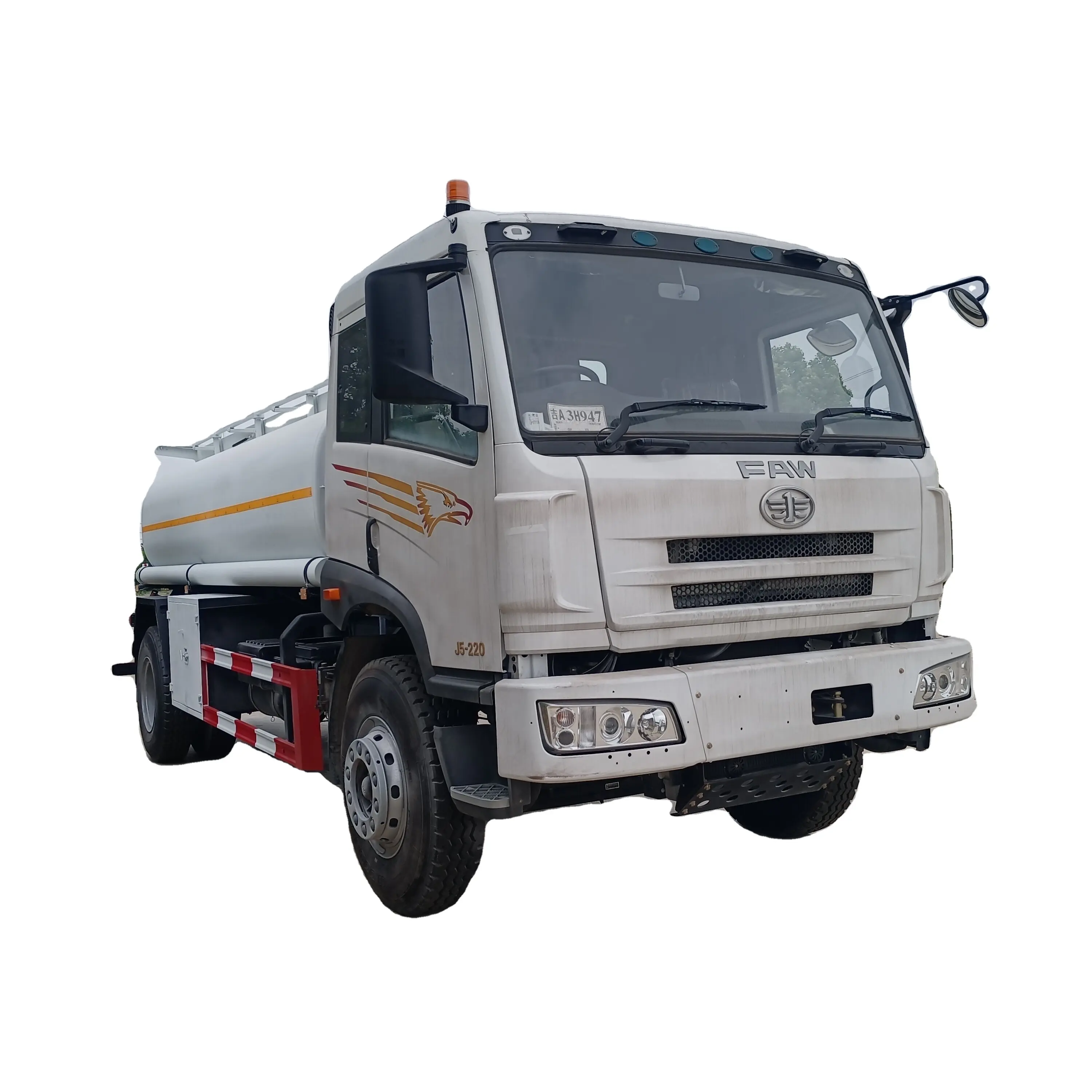 4*4 внедорожник FAW топливный диспенсер грузовик для доставки мазута Автоцистерна продажа