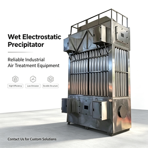 Precipitateur électrostatique industriel ESP, tour de condensation humide pour l'agriculture, l'industrie agroalimentaire, la capture des aérosols et la condensation des vapeurs de <span class=keywords><strong>plume</strong></span> - Product Image 5