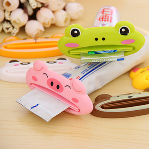 Creative Cartoon Toothpaste Squeezer Random Color Manual Dispenser For Toothpaste And Cosmetics - Product Image 1