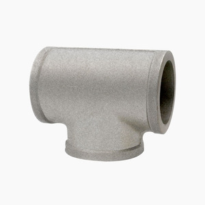Promotional plumbing copper fittings seamless stainless steel equal tee