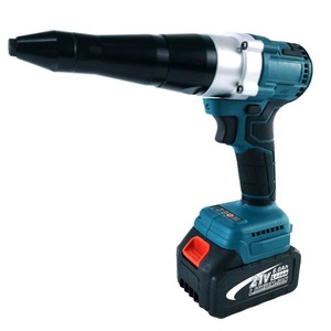 Pistola Remachadora de Impacto Inalámbrica OEM 21V 6.0Ah con Batería de Iones de Litio, Remachadora Eléctrica para Acero Inoxidable, Pistola para Extraer Tuercas - Product Image 5