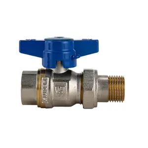 Southeast Asia Hot Selling Factory Direct Sales Brass Mini Ball Valve 18