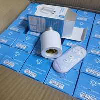 Adaptador de Portalámparas E27 de Alta Calidad con Control Remoto, Interruptores y Temporizadores