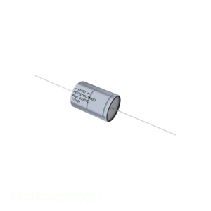 Condensateur PEG127KC3270QL1 CAP ALUM 270UF 40V AXIAL TH à montage traversant 270 uF - Product Image 1