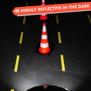 Conos de Seguridad Vial CITICITY de 36 Pulgadas con Base Negra Ponderada, Conos Naranjas de Plástico PVC con Cuello Reflectante de Alta Visibilidad - Product Image 5