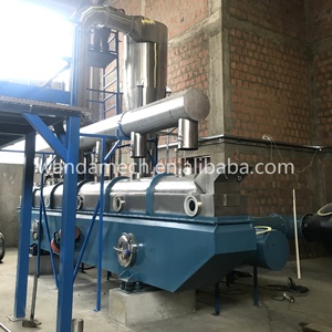Equipo de secado de lecho vibratorio <span class=keywords><strong>CuSO</strong></span> de sulfato de cobre anhidro 304 de acero inoxidable de gran capacidad - Product Image 5