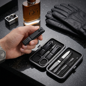Set Regalo di Lusso <span class=keywords><strong>per</strong></span> Uomo 8 Pezzi Kit di Cura Personale Confezione Regalo Premium <span class=keywords><strong>per</strong></span> <span class=keywords><strong>Lui</strong></span> Compleanno Natale Festa del Papà Pronta Consegna Vendita all'Ingrosso - Product Image 3