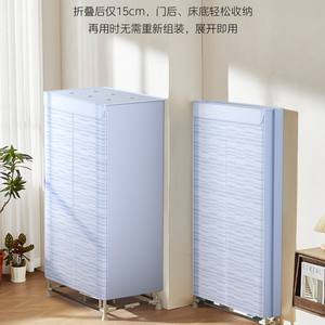 Sèche-linge compact Midea avec minuterie 150 min, pliable, pour usage domestique, design en cube en plastique, bleu ciel - Product Image 6