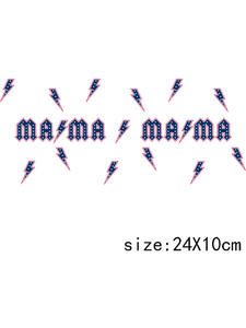 LETOP Cool Design Sticker 1PCS MAMA MOM MANANA DAD Calcomanías para UV para DTF Cup Wrap Transfers 16 OZ Hecho <span class=keywords><strong>de</strong></span> PET Libbey Glass Can - Product Image 5