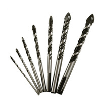 FEIDA Jeu de mèches de maçonnerie multifonctionnelles à tige triangulaire de 6mm pour briques de verre, ciment et marbre