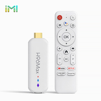 TV Stick 4K Amlogic S905L3, Receptor de TV con WiFi Dual y Control Remoto BT, Android TV Box Compatible con Pantalla 3D