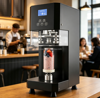 Nouvelle machine de scellage automatique pour canettes de soda avec porte-gobelet pour bubble tea, café