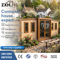 Bâtiment de cantine modulaire préfabriqué polyvalent et extensible de 40 pieds, conforme aux normes néo-zélandaises, type maison-conteneur