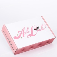 Emballage personnalisé en papier kraft, boîtes en papier estampées, boîtes en carton ondulé pour l'expédition postale, boîte de colisage imprimée avec un logo simple