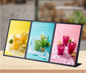 Bảng hiển thị kim loại bảng hiển thị <span class=keywords><strong>Menu</strong></span> hiển thị đứng <span class=keywords><strong>menu</strong></span> Nhà Hàng Giá đặt hàng tờ khách sạn phục vụ quán cà phê bảng hiệu - Product Image 2