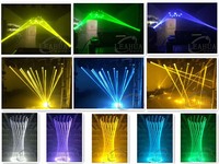 Mini projecteur de lumière à tête mobile 230w, éclairage de scène professionnel à led 7r, 14Gobos + 13 couleurs pour DJ Disco, mariage