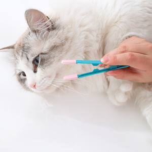 Cepillo suave para limpieza de Ojos de mascotas Cepillo suave para mucosidad de ojos Peine removedor de manchas de lágrimas para perros y <span class=keywords><strong>gatos</strong></span> - Product Image 5