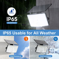 IP65 étanche 73 LED lumière d'inondation solaire à distance Conctol maison jardin capteur de mouvement extérieur solaire sécurité applique murale