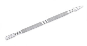 Ensemble de manucure et de pédicure de haute qualité en acier inoxydable à poussoir P-01 comprenant des ciseaux à ongles ciseaux de soin des cuticules pour les soins personnels - Product Image 3