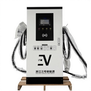 แท่นชาร์จรถยนต์แบบมัลติฟังก์ชั่น 60KW ที่มียอดขายสูงสุด พร้อมหัวชาร์จคู่แบบ DC, สถานีชาร์จรถยนต์กำลังสูง จัดส่งฟรี - Product Image 1