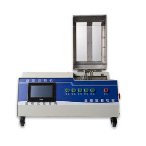 Machine de préparation d'échantillons métallographiques automatique à grande vitesse et de précision, machine de découpe de tubes métalliques et rocheux, instrument de <span class=keywords><strong>test</strong></span>, garantie 1 an - Product Image 3