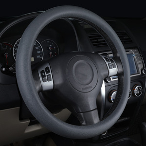 Protection universelle pour volant <span class=keywords><strong>de</strong></span> voiture <span class=keywords><strong>de</strong></span> 13 à 15 pouces, <span class=keywords><strong>noir</strong></span> rose, silicone ultra-épais, housse <span class=keywords><strong>de</strong></span> volant en silicone pour voiture - Product Image 4