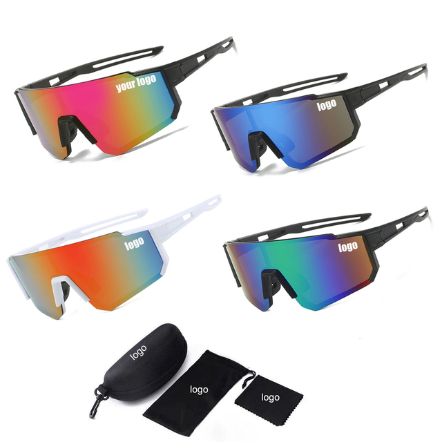 Customized Logo Brand Cycling Sunglasses Men Gafas De Sol Lentes De Sol  Women Sports Sunglasses 2026 Sunglasses