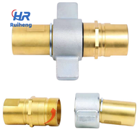 NAIWO Filetage Connecté Coupleurs à dégagement rapide Couplage à déconnexion rapide Raccords hydrauliques Connecteurs de corde à écrou en laiton NWGT