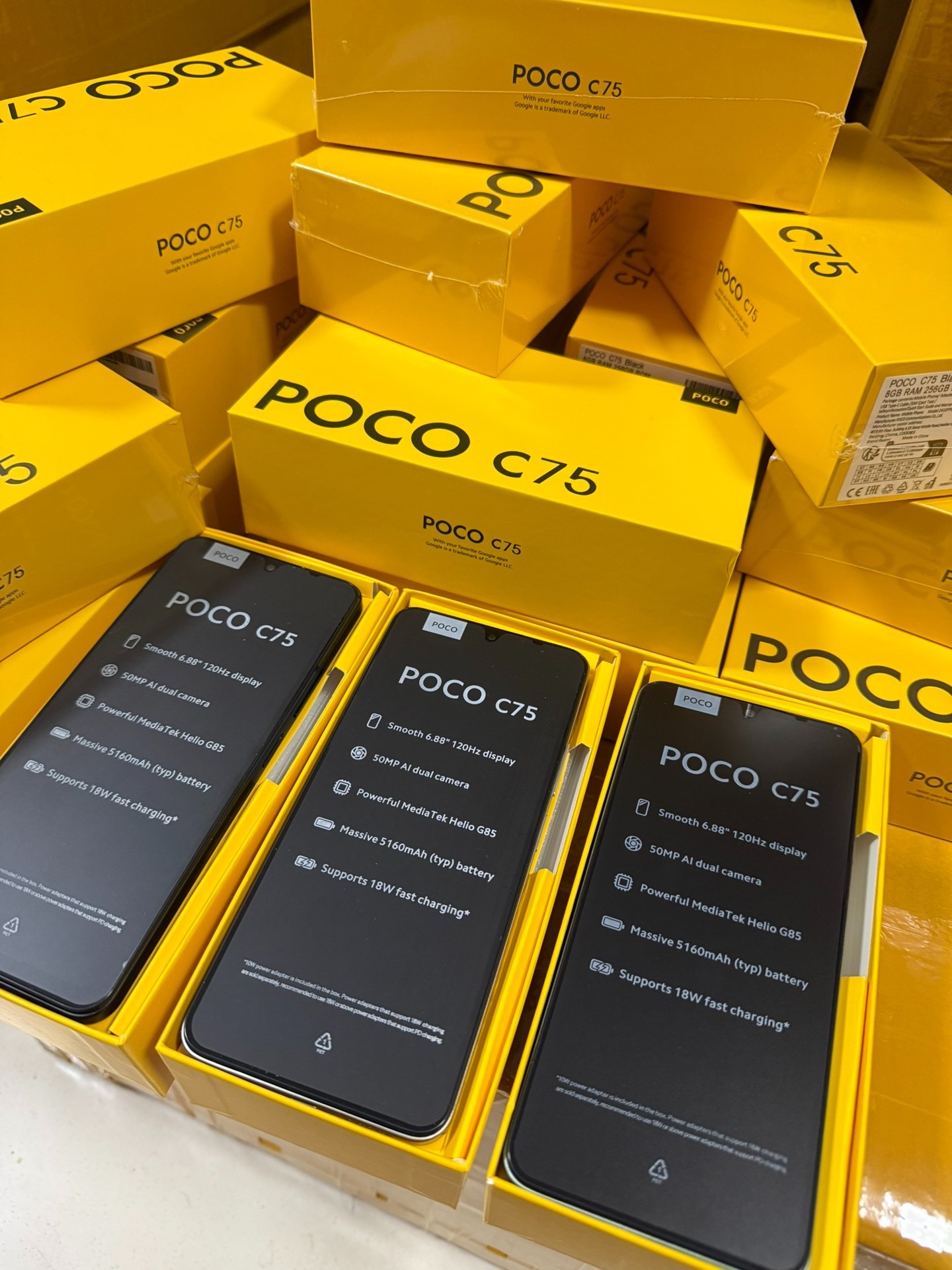 POCO C75 Budget Android Phone with High Storage Cheap POCO C75 8GB