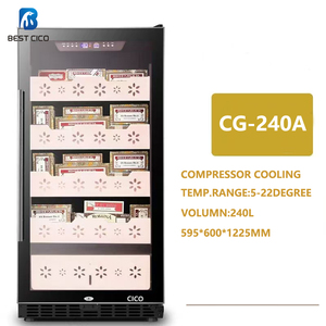 CICO Premium Cigar Storage <strong>Solutions</strong> -Discover the Best Cigar Coolidor &amp; Cabinet Coolers Cigar Vertical Refrigerator - Product Image 1
