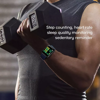 Livraison gratuite fabricant de marque smartwatch 116 plus montre Fitness montre Tracker