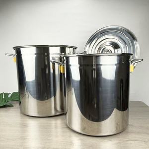 Fornitura diretta di fabbrica commerciale in acciaio inox zuppa acqua secchio Stock ristorante pentola - Product Image 2