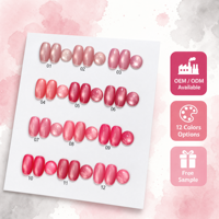Vernis à ongles gel longue tenue KINNCO Hema Free, écologique, pour créer votre propre marque, vernis à ongles gel UV effet œil de chat magnétique