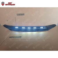 Protecteur de capot LED Offre Spéciale avec couvercle de protection de capot de voiture léger pour Hilux Revo 2015 + parties du corps