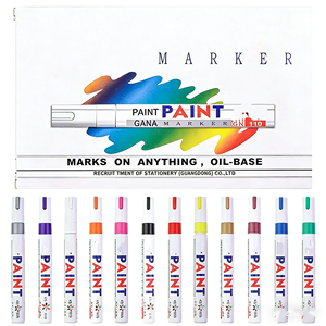 Juego de Marcadores de Alta Capacidad Multicolor para Niños, Marcadores de Pizarra Blanca Borrables de Punta Grande - Product Image 3