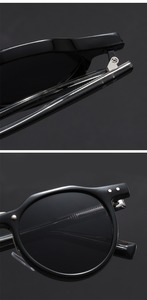 European American Street Popular Ins <strong>Sunglasses</strong> Latest Design <strong>Small</strong> Round Frame Fashionable Hip-hop <strong>Sunglasses</strong> - Product Image 6