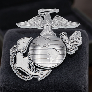 Emblema de Carrocería Cromado de Lujo de Alta Calidad Hanwell, Insignia Premium de los Marines, Metal Cromado, Oficialmente Licenciado - Product Image 2