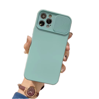 Protection d'objectif de caméra étui de téléphone en TPU liquide pour iPhone 11 12 Pro Max 8 7 6 Plus Xr Xs Max X 14 13 15 16