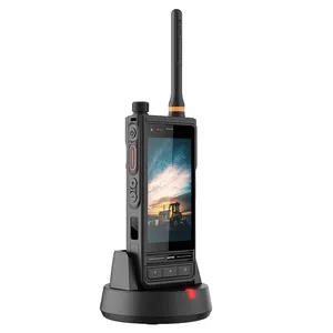 AORO 4G/5G Android 10 DMR UHF VHF Dual-band Robuste Smart Walki talki avec imagerie thermique infrarouge dans l'industrie