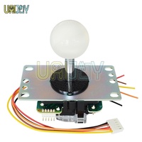 Manette Arcade JLF Joystick pour Jeu d'Arcade Commande Distributeur Automatique Kit Carte 1 An de Garantie Sanwa Prise Universelle Anglaise