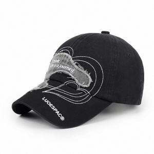 Casquette de baseball imperméable à 6 panneaux entièrement personnalisée, fabriquée en usine BSCI, en coton et polyester, avec logo brodé, unisexe, pour toutes les saisons - Product Image 3