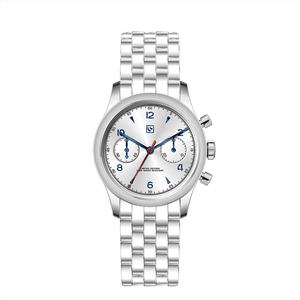 Seagull Brand ST1901 Sapphire Crystal Chronograph See-through Caseback Limited Edition Men's Automatic <b>Mechanical</b> <b>Watches</b> - Product Image 6