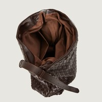 Tas Tote Anyaman Tangan Terbaru Grosir Pabrik, Tas Selempang Minimalis Fashion Kapasitas Besar untuk Bepergian, OEM Custom