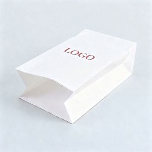 Factory Custom Greaseproof Food Paper <b>Bag</b> with Fast Delivery Oil Resistant Kraft Paper <b>Bag</b> for Takeaway and Food Packaging - Product Image 1