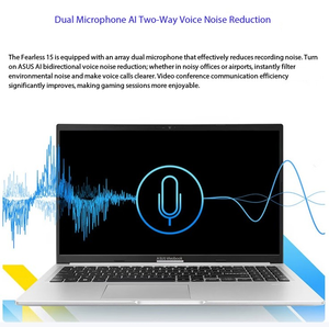 Ordinateur portable Fearless 15 M1502YA7430 R5-7430U 16 Go 512 Go SSD IPS Anglais CN Neuf Graphiques intégrés / Argent / 15,6 <span class=keywords><strong>pouces</strong></span> - Product Image 5