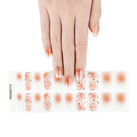 Autocollants pour ongles personnalisés en gros, autocollants pour nail art, décalcomanies UV en gel, autocollants pour ongles populaires