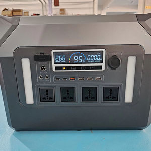 Lifepo4 600W 1000W năng lượng mặt trời Máy phát điện 1500W 2000W công suất lớn AC DC khẩn cấp Trạm điện cầm tay với bảng điều khiển năng lượng mặt trời - Product Image 3