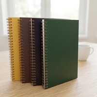 Carnet à spirale pour étudiants, format A4/A5/A6, pages détachables, personnalisable en taille et imprimé, directement de l'usine